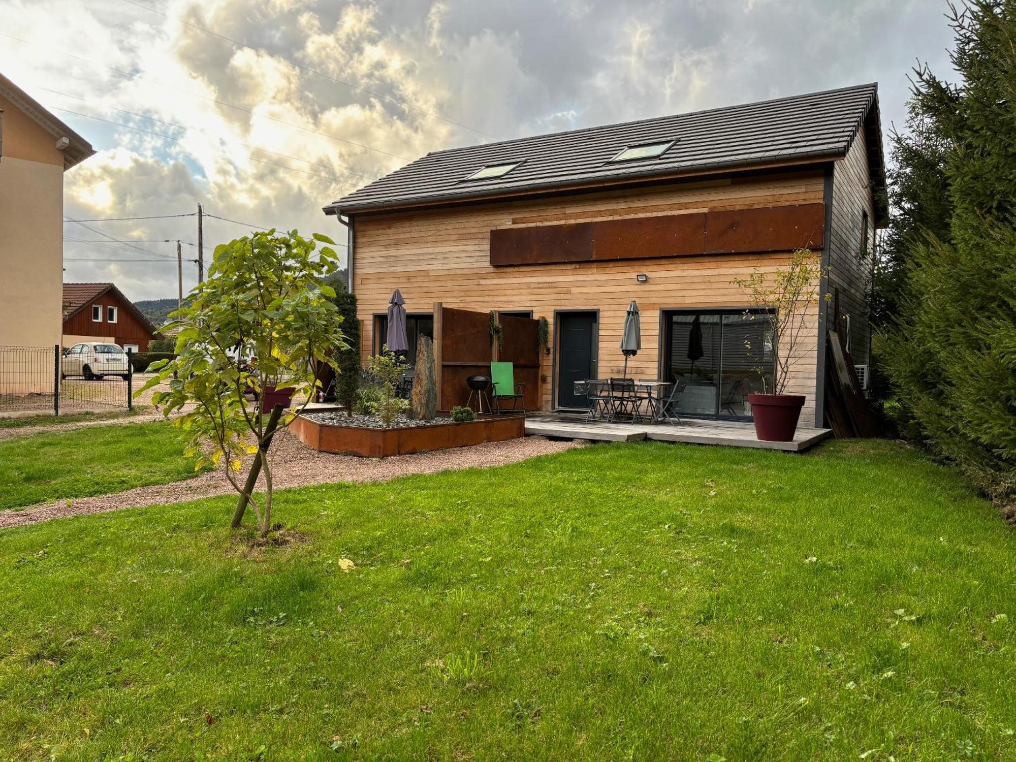 Duplex Le Corten, Terrasse Et Jardin Gérardmer Exterior foto